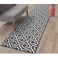 Diagona Designs Contemporary Geometric Moroccan Trellis Design Area Rug