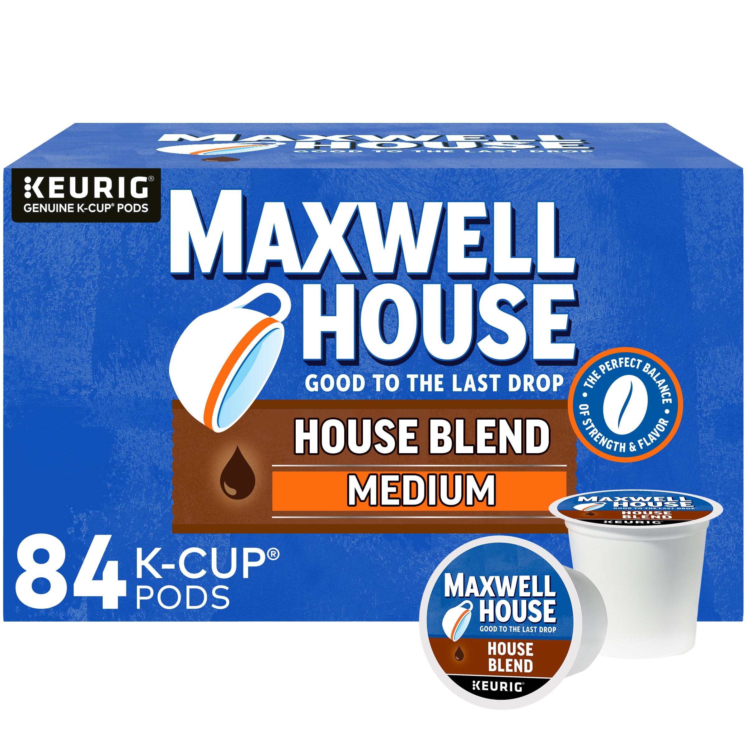 Tassimo Maxwell House Cafe Collection House Blend Medium Roast 16 T discs
