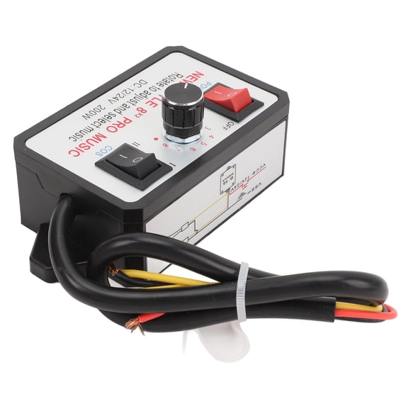 Controlador De Bocina De Automóvil, Instalación Simple Acústica Mejorada Bocina De Doble Tono Controlador De Altavoz Protección De Circuito 12 V 24 V Para Motocicletas,