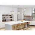 thumbnail image 2 of Progress Lighting P500440 Hillcrest 4 Light 13" Wide Pendant - Brass, 2 of 13