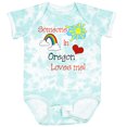 thumbnail image 3 of Inktastic Someone in Oregon Loves Me Boys or Girls Baby Bodysuit, 3 of 5