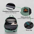 thumbnail image 7 of WATERFLY Unisex Student 20L Small Durable Travel Hiking Nylon Backpacks Daypack,Green, 7 of 7