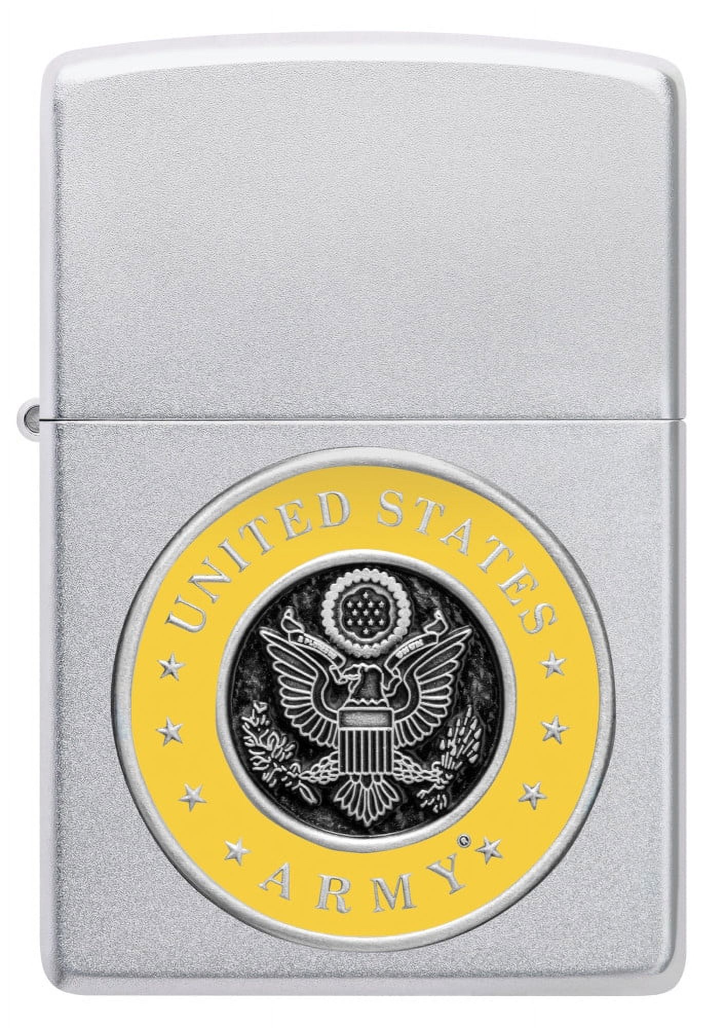 Zippo U.S. Army 1775 Street Chrome Pocket Lighter - Walmart.com