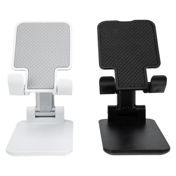 2 soportes plegables ajustables para teléfono, soportes para teléfono de escritorio, soportes portátiles para tabletas