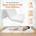 thumbnail image 4 of Cheer Collection Tri-fold 4" Folding Mattress - Queen, 4 of 5