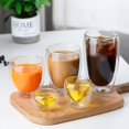 thumbnail image 3 of Heat Resistant Double Wall Glass Cup 80-650Ml Beer Milk Coffee Water Cups Transparent Cup Wholesale Glass Drinkware Mug Set Gift, 3 of 21