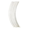 thumbnail image 2 of 10 piezas de alambres de traste, accesorios para instrumentos musicales, piezas de repuesto profesionales para 24 mm, 2 of 9