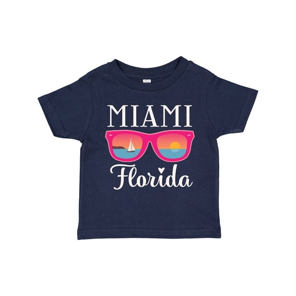 Inktastic Miami Florida Vacation Beach Trip Girls Toddler T-Shirt