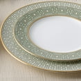 thumbnail image 2 of Noritake Infinity Green Gold Gold 12-Piece Dinnerware Set, Service for 4, 2 of 7