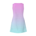 thumbnail image 5 of Ruyang Women's V Neck Sleeveless Dress Summer Fashionable Casual Dress Baggy Tank Top With Pocket Beach Dress Boho Flowy Long Dress, 5 of 5