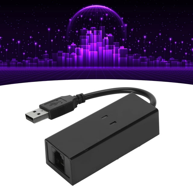 USB 2.0, Conexión Rápida Módem De Datos De Fax De Acceso Telefónico Externo USB Fácil De Usar Estable 56K Para Computadora Para