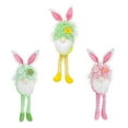 thumbnail image 4 of Bonitas Orejas De Conejo Que Brillan Intensamente, Decoración De Muñecas Sin Rostro, Figura De Papá Noel De Pascua Con Luz Moyic FN003305-02, 4 of 6