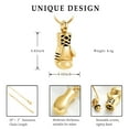 thumbnail image 2 of Constantlife Boxing Glove Necklace for Cremation Ashes Ash Necklace Lockets For Human Ashes Holder Necklace, 2 of 6