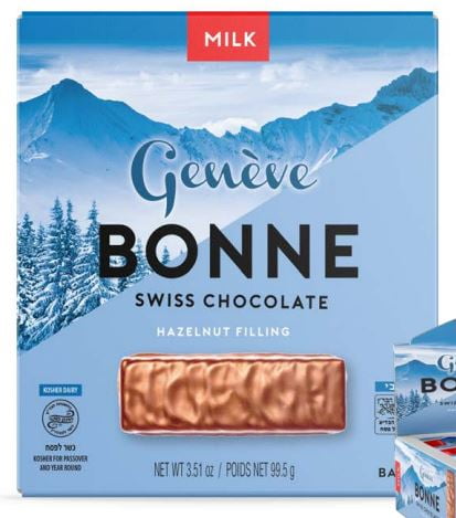 Geneve Chocolate Bars Milk Mini 3pk KPY 100g