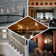thumbnail image 4 of Efavormart Warm White 11 FT 20 LED Rose Gold Geometric Prism Battery Operated Fairy String Lights Party Home Kitchen Bar Decoration, 4 of 11