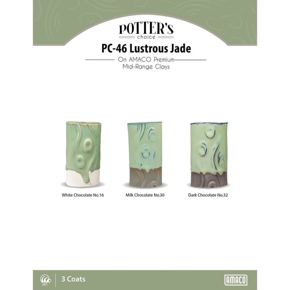 Amaco Potter's Choice Glaze - Pint, Lustrous Jade