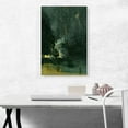 thumbnail image 2 of ARTCANVAS Nocturne in Black and Gold -The Falling Rocket 1872 Canvas Art Print by James Abbott McNeill Whistler - Size: 26" x 18" (0.75" Deep), 2 of 9