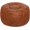 Light Brown (No Stuffing), variant on Unstuffed Moroccan Storage Pouf Foot Stool Ottoman Seat Handmade Faux Leather Bean Bag Floor Chair Foot Rest for Living Room, Bedroom or Balcony (Brown & Khaki)