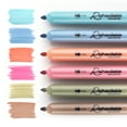 thumbnail image 5 of WRITECH Retractable Highlighters Assorted Colors: Chisel Tip Click Aesthetic Highlighter Marker Pens Pack Multi Colored Ink No Bleed Smear for Highlighting Journaling (6ct Vintage), 5 of 6