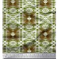 thumbnail image 1 of Soimoi Poly Georgette Fabric Check & Geometric Print Fabric by Yard 52 Inch Wide, 1 of 5
