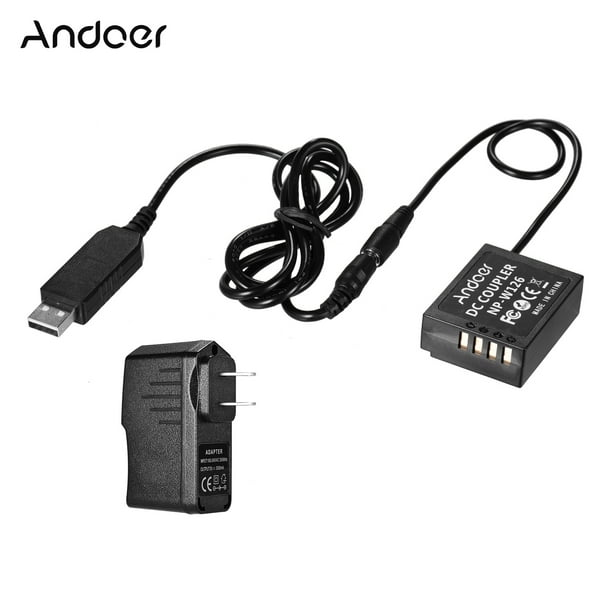 Andoer 5v Usb To Np W126 Dummy Battery Pack Dc Coupler With Power Adapter Compatible With Fuji Cameras X A1 X X A3 X E1 X E2 X M1 X Pro X T1 X T2 Xt10 Hs33exr Hs35exr Hs50exr Walmart Com Walmart Com Andoer 5v Usb To Np W126 Dummy Battery Pack Dc Coupler With Power Adapter Compatible With Fuji Cameras X A1 X X A3 X E1 X E2 X M1 X Pro X T1 X T2 Xt10 Hs33exr Hs35exr Hs50exr Walmart Com Walmart Com