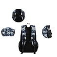 thumbnail image 6 of ALAZA Cute Dog Snowflakes School Backpack Lunch Box Set Student Bookbag, 6 of 7