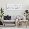 thumbnail image 3 of Stupell Industries Farmhouse Put Your Feet Up Canvas Art, 48 x 20, by Lux + Me Designs, 3 of 8