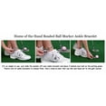 thumbnail image 2 of Par 4 Collection Ball Marker Ankle Bracelet, 2 of 2