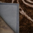 thumbnail image 4 of Rugsotic Carpets Hand Tufted Shag Polyester Eco-Friendly Area Rugs - 4'x6', Rectangle, Brown Beige, Plain Solid Design, High Pile Handmade Anti Skid Rugs for Living Room, Bed Room K00010, 4 of 8