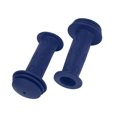 thumbnail image 1 of Cubiertas de manillar de bicicleta Unique Bargains de 95 mm de largo, ligeras, protectores de empuñaduras de ciclismo, azules, 1 par, 1 of 6