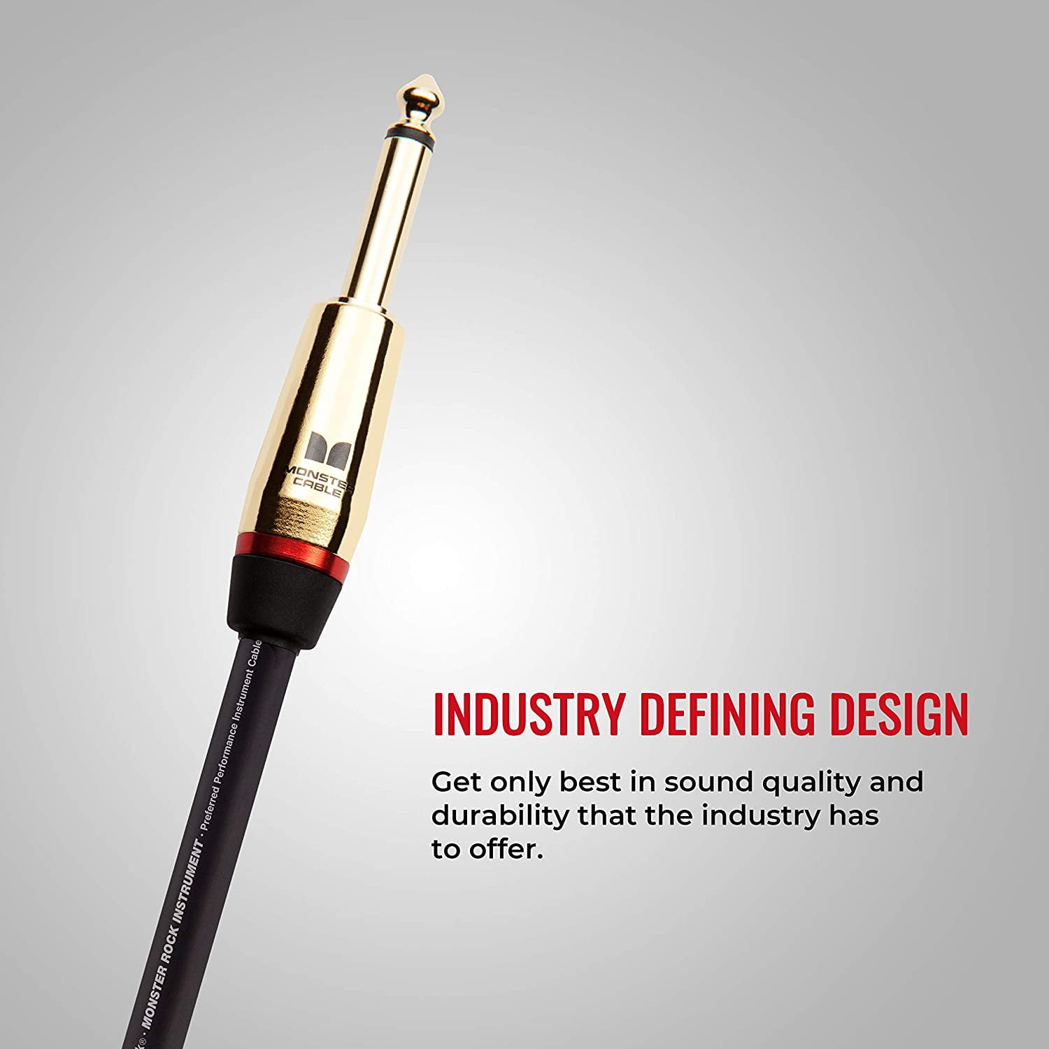 Monster Prolink 12ft Rock Instrument Cable - Premium Straight to Straight Performance for Musicians