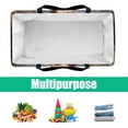 thumbnail image 5 of Easter Large Beach Bag with Storage Bins and Shopping Basket - Foldable Oxford Cloth Tote for Beach, Pool, and Laundry, 5 of 7