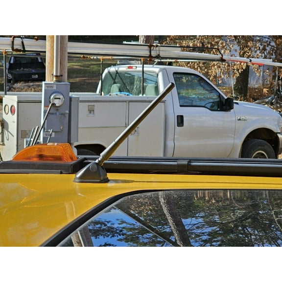 7" inch Short Black Antenna Mast Radio Power AM/FM for HUMMER H2 2003-2004 New