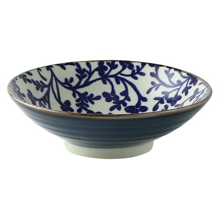 

Japanese Style Underglaze Ceramic Bowl Home Noodle Bowl Soup Bowl Vine-Style