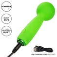 thumbnail image 4 of CalExotics Neon Vibes The Bubbly Vibe Rechargeable Silicone Bullet Vibrator, Green, 4 of 9
