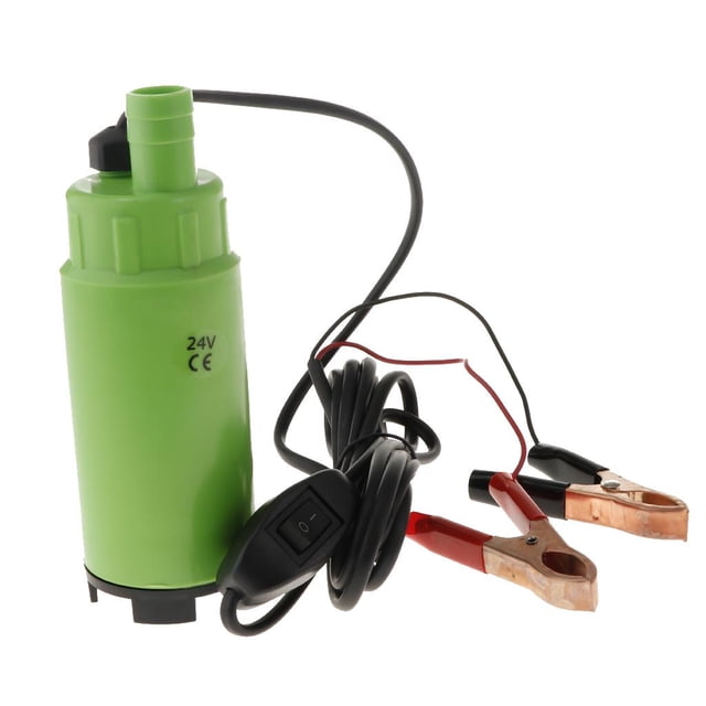 Bomba Sumergible Portátil de 12V Y 24V CC, Bomba nsferencia de Diésel de Aceite de Agua, Bomba Sumergible de Reabastecimiento Colco Bomba de aceite de agua sumergible