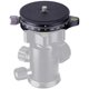 thumbnail image 4 of 2X Camera Pan Base with Arca Swiss Style Plate, 0.95cm Screw Aluminum Panoramic Ball Tripod Head with Bubble Level, 4 of 5