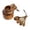 A, variant on 8Pcs Wooden Measuring Cups and Spoons Set - Engraved Sizes Nesting Kitchen Baking Tools