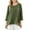 Green, variant on Tunic Tops for Women Loose Fit Long Sleeve Cotton Linen T-shirts with Pockets Crew Neck Casual Vacation Clothes (M, Purple)