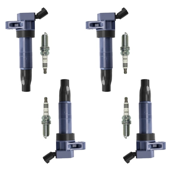 Ignition Coil and NGK Iridium Spark Plug Compatible with 09-13 Kia Forte Sorento Optima UF611