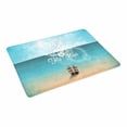 thumbnail image 2 of MKHERT Life is Better in Flip-Flops Summer Inspiration Quote on Seascape Doormat Rug Home Decor Floor Mat Bath Mat 23.6x15.7 inch, 2 of 3