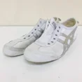 thumbnail image 1 of Onitsuka & Tiger Mexico 66 Slip On 1183A962 Size 24.0 White Pure Silver Japan Used, 1 of 6