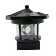 thumbnail image 1 of Lámpara giratoria de faro solar LED Sunnimix luz del faro negro, 1 of 7