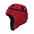 thumbnail image 3 of Catantánea del casco de rugby Protección suave y transpirable Capitán de fútbol de protección de rugby para béisbol practicando deportes de fútbol Rojo, 3 of 8