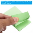 thumbnail image 4 of Unique Bargains 2' x 3' Sticky Notes, Bright Color Self-Stick Note Pads 100 Sheets/Pad, Green, 12 Pack, 4 of 4