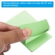 thumbnail image 4 of Notas adhesivas Uxcell de 2" x 3", blocs de notas autoadhesivos de colores brillantes, 100 hojas/pad, verde, paquete de 12, 4 of 5