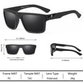 thumbnail image 3 of Gafas de Sol Deportivas Polarizadas VIAHDA UV400 HD6015 para Hombre y Mujer, 3 of 6