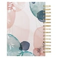 thumbnail image 2 of Christian Art Gifts Journal w/Scripture Plans Jeremiah 29:11 Bible Verse White Abstract Leaves 192 Ruled Pages, Large Hardcover Notebook, Wire Bound, 2 of 4