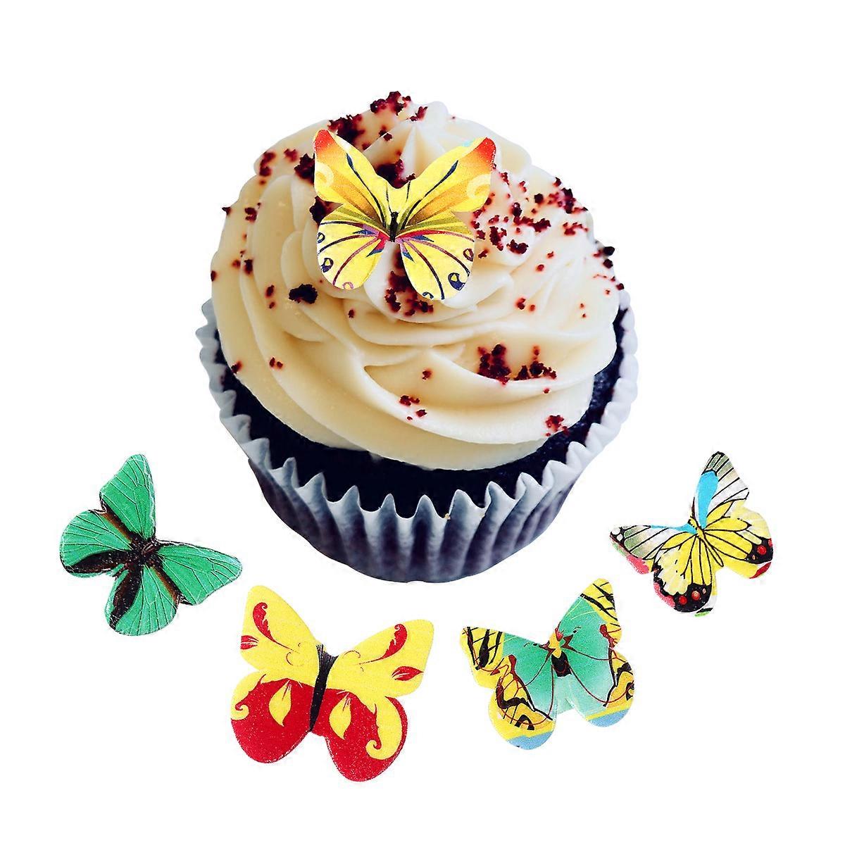 Wedding Cupcake Topper Rice Paper Edible Cupcake Toppers Baby Shower ...