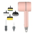 thumbnail image 3 of Cepillo de limpieza eléctrico, resistente al agua, potente, portátil, inalámbrico, de mano. Rosa, 3 of 9